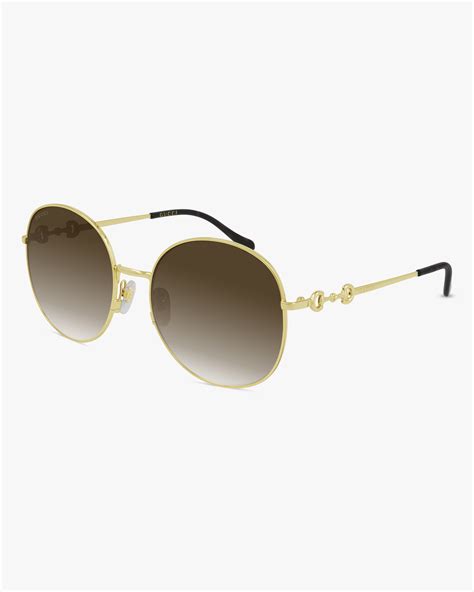 gucci endura round sunglasses|Round & Oval Sunglasses for Women .